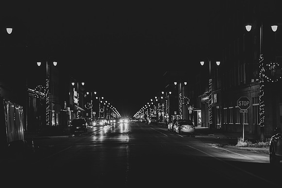 NIGHTTIME MAIN STREED