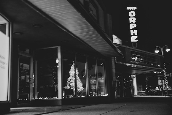 NIGHTTIME MAIN STREET